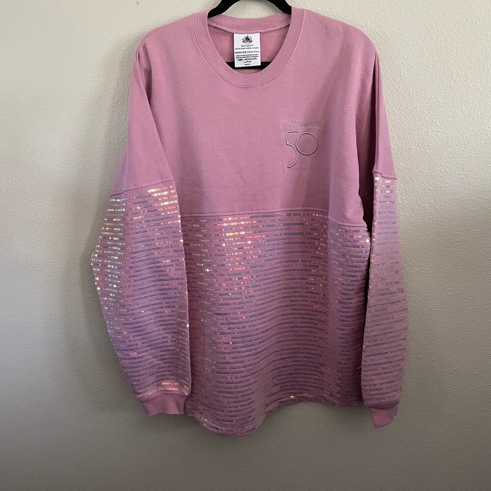 NWT New Disney 50th Anniversary Sequin Spirit Jersey Size extra large XL